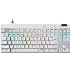 LOGITECH G PRO X TKL RAPID Gaming Keyboard - WHITE - US INT'L - USB - EMEA28i-935 - LINEAR