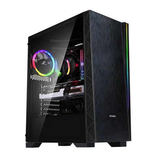 Корпус Zalman Z3 NEO, Midi Tower, E-ATX, Black, 2x3.5"/4x2.5", USB2.0, 2xUSB3.0, RGB