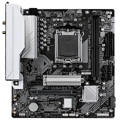 Матплата Gigabyte B650M Gaming WiFi6E, AM5, mATX, 2DDR-5, 1xPCI-Ex16, 4SATA3, M.2, HDMI, VGA, 12USB