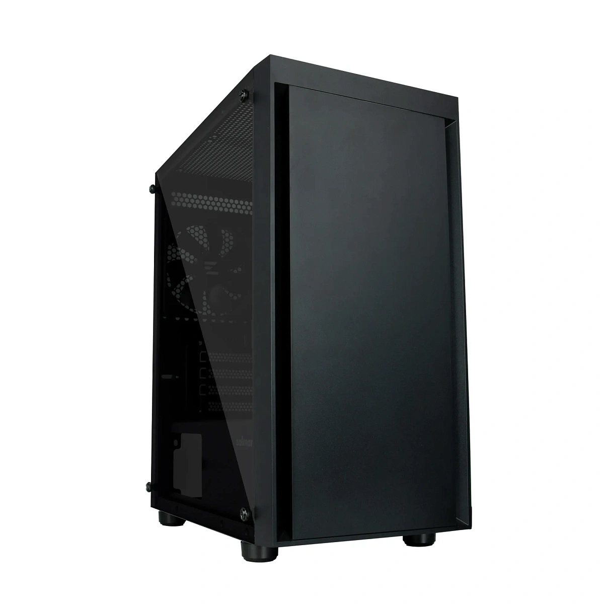 Корпус Zalman T3 Plus, Mini Tower, m-ATX, Black, 2x3.5"/4x2.5", 2xUSB, USB3.0