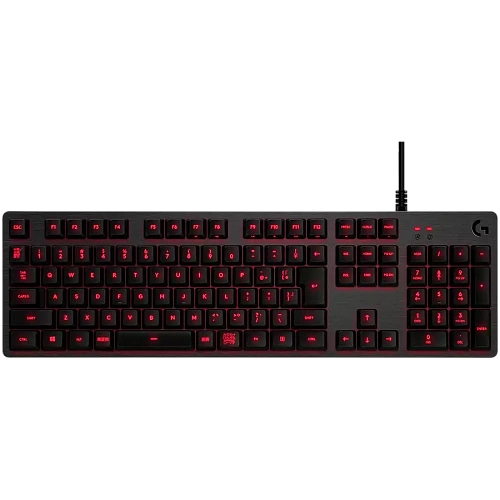 LOGITECH G413 SE Corded Mechanical Gaming Keyboard - BLACK - RUS - USB - TACTILE