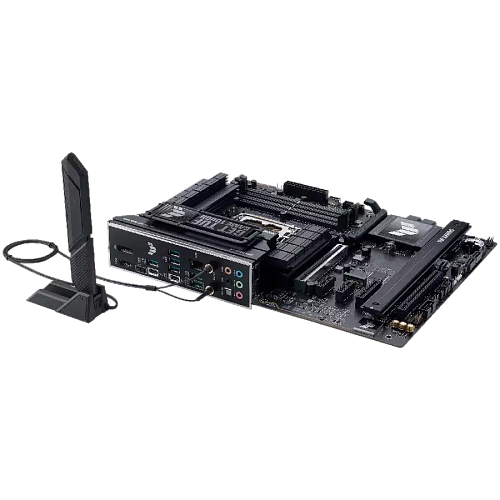 ASUS Main Board Desktop LGA1851 Intel Z890 Chipset 4 x DIMM slots, max. 256GB, DDR5 1 x DisplayPort 1 x HDMI 1 x Wi-Fi module 4 x M.2 slots 4 x SATA ATX Form Factor