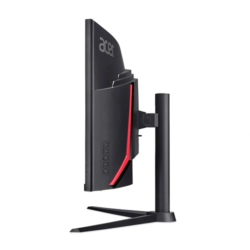 Монитор 34" Acer Nitro ED340CUS3bmiipx Curved, Black-Red,VA,3440x1440@180Hz,250кд/м2,4000:1,1ms,HDMI