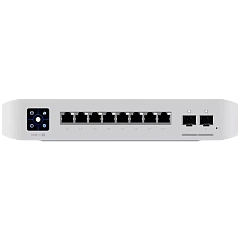 Ubiquiti USW-Pro-8-PoE-EU An 8-port, Layer 3 switch with PoE+ and PoE++ output. Can power devices with up to 120W, with a power consumption of 30W (Excluding PoE output)