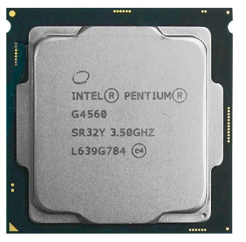 Intel Pentium G4560, S1151/2 cores/Kaby Lake/3.5GHz/3MB L3/14nm/UHD Graphics 610/54W, OEM