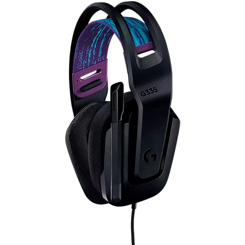 Гарнитура игровая Logitech G335 BLACK, 3.5mm (M/N: A00141)