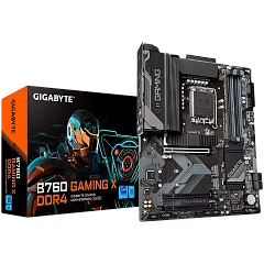 GIGABYTE MB B760 GAMING X DDR4 LGA1700, B760, 4xDDR4, DP + HDMI, 1xPCIe x16 4.0, 2xPCIe x1, 3xM.2, 4xSATA, 2.5GbE LAN, ATX