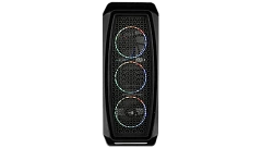 Корпус AeroCool Aero One Eclipse, Midi Tower, ATX, Black, 2x3.5"/2x2.5", 2xUSB3.0, RGB