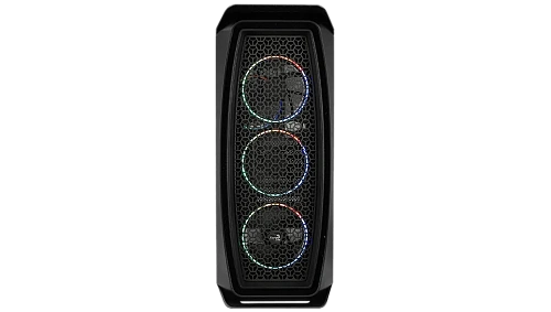 Корпус AeroCool Aero One Eclipse, Midi Tower, ATX, Black, 2x3.5"/2x2.5", 2xUSB3.0, RGB