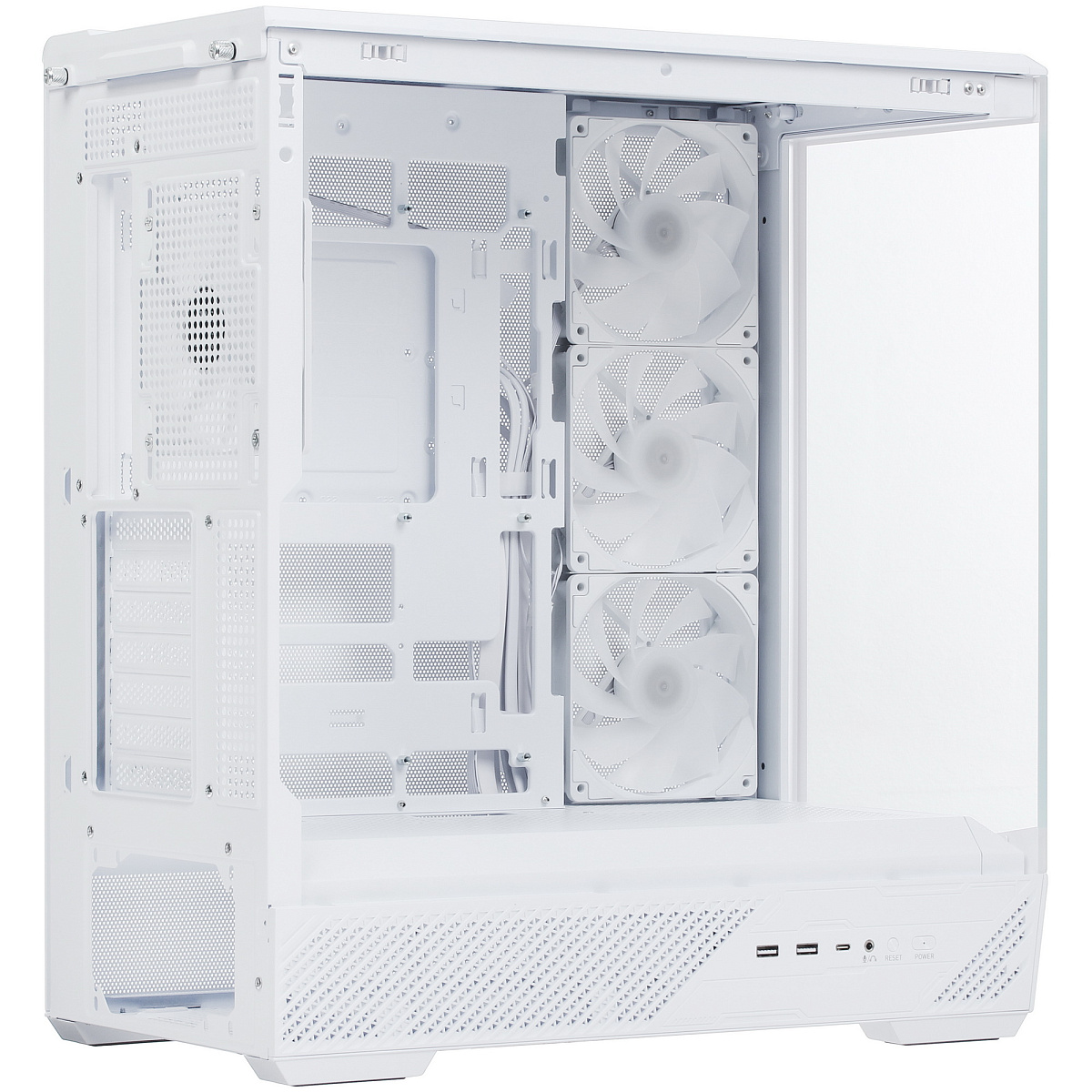 Корпус MSI MAG Pano 130R PZ, ATX backside, mATX, m-ITX, White, 2x3.5"/3x2.5", 2xUSB3.0, USB-C
