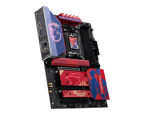 Материнская плата MSI B850 MLG EDITION AM5 4xDDR5 4xSATA3 RAID 4xM.2 HDMI 3xType-C ATX