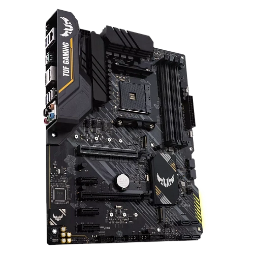 Матплата Asus TUF Gaming B450-Plus II, AM4, ATX, 4DDR-4, 2xPCI-Ex16, 6SATA, 2xM.2, HDMI, DP, 14USB