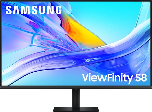 Монитор 37" ViewFinity S8 4K SAMSUNG LS37D802UAIXCI VA 4K UHD 3840x2160 60Hz 5мс 350кд/м2 1xHDMI 1xDP 1xUSB-C 1xUSB-B Черный