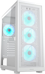 Корпус Cougar MX220 RGB, Midi Tower, ATX, White, 2x3.5"/2x2.5", 2xUSB3.0, USB-C