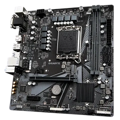 Матплата Gigabyte H610M H V3 DDR4, iH610, S1700, 2DDR-4, 1xPCI-Ex16/1х1, 4SATA, 1xM.2,VGA,HDMI,12USB
