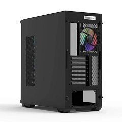 Корпус Zalman Z10 PLUS, Midi Tower, ATX, Black, 2x3.5"/2+1x2.5", USB 2.0, USB-C, RGB