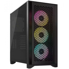 Corsair iCUE 4000D RGB Airflow Mid-Tower, Black