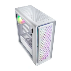 Корпус FSP CUT593A-W, Ultra Tower, E-ATX, White, 4x2.5"/3х3.5", 2xUSB3.0, USB-C, RGB