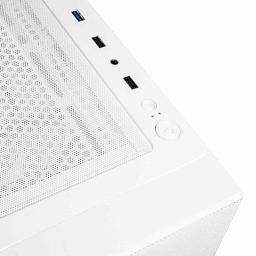Корпус ПК без БП Kolink Observatory HF Mesh ARGB Midi Tower Case - White