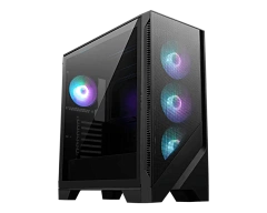 Корпус MSI MAG Forge 321R Airflow,  Midi Tower, ATX, Black, 2x3.5"/3x2.5", 2xUSB3.2, USB-C