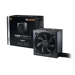 БП ATX 500W be quiet! Pure Power 11, Gold, 20+4/20+4+8/24+4/24+8, 12cm, 2x6+2p PCI-E
