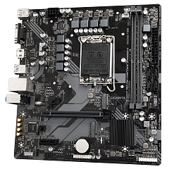 Матплата Gigabyte B760M H DDR4, iB670, S1700, mATX ,2DDR-4, 1xPCI-Ex16, 4SATA, 2xM.2, HDMI,VGA,12USB