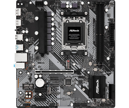 Материнская плата ASRock B650M-H/M.2+ AM5 2xDDR5 4xSATA3 2xM.2 HDMI DP mATX