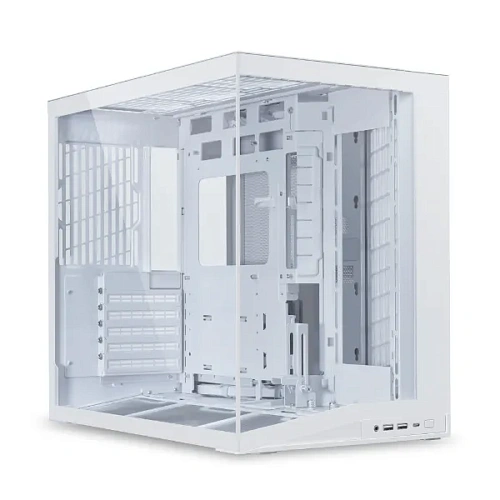 Корпус Lian Li O11 Dynamic Mini V2, Mini Tower, ATX, White, 2x2.5"/2x3.5", 2xUSB3.0, USB-C
