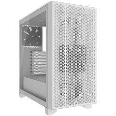 Corsair 3000D Tempered Glass Mid-Tower, White