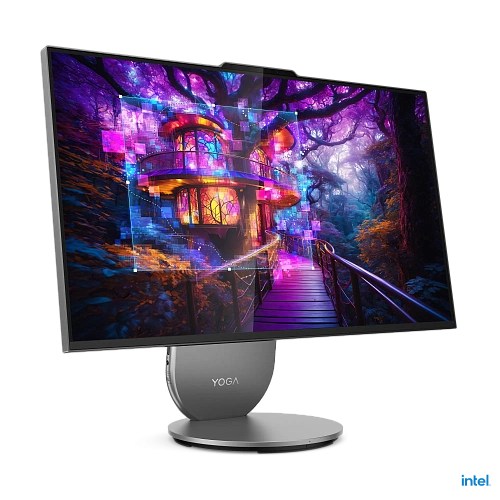 Моноблок Lenovo Yoga AIO 27IAH10, 27"QHD, Core Ultra 9 285H/32GB/1TB/GF RTX4050 6GB/W11SL