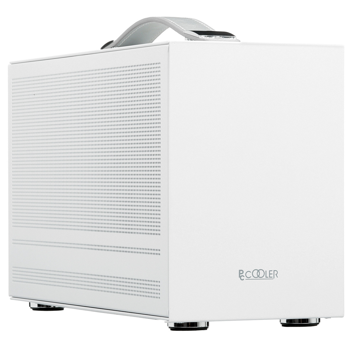Корпус PCCooler I100 PRO MESH WH ITX USB3.0 1x3.5", 1x2.5" Поддержка SFX Блока питания, Поддержка Видеокарты до 300мм, White