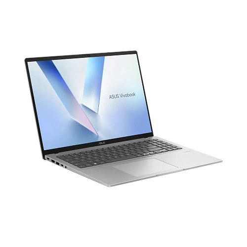 Ноутбук Asus 90NB15F2-M005M0 Vivobook 16 M1607KA-MB063W 16" WUXGA(1920x1200) IPS/AMD Ryzen AI 5 340 up to 4,8GHz (6C)/16GB/512GB/AMDRadeonGraphics/Wi-Fi 6/BT5.3/IR+FHD Camera/BKLT/Windows 11 Home/1Y/Cool Silver