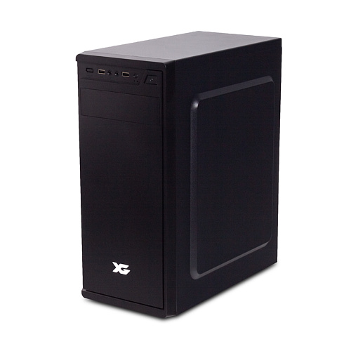 Корпус X-Game XC-370-2, Midi Tower, ATX, Black, 1x5.25"/2x3.5"/2x2.5", USB, USB3.0