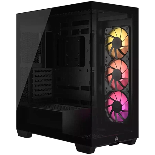 Corsair 3500X ARGB Tempered Glass Mid-Tower, Black
