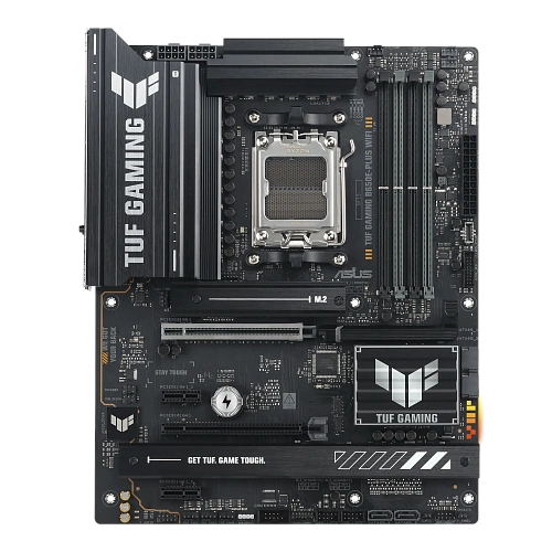 Матплата Asus TUF Gaming B650E-Plus WiFi, AM5, ATX, 4DDR-5, 2xPCI-Ex16, 4SATA, 3xM.2, HDMI, DP,15USB