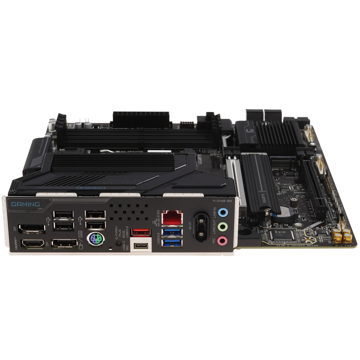 Матплата Gigabyte B850M Gaming X WiFi6E, AM5, mATX, 4DDR-5, 2xPCI-Ex16, 4SATA, 2xM.2, HDMI, DP,15USB
