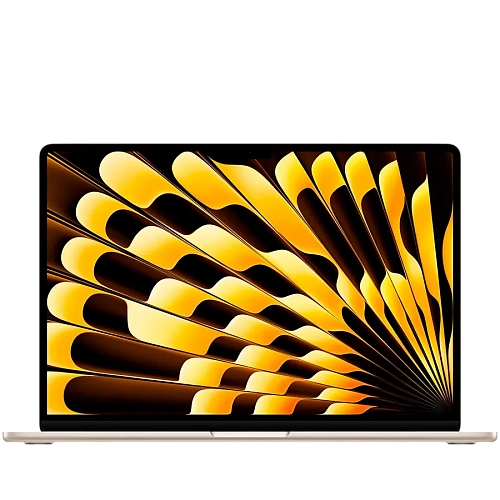 15-inch MacBook Air: Apple M4 chip with 10-core CPU and 10-core GPU, 24GB, 512GB SSD - Starlight,Model A3241