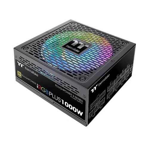 БП ATX 1000W Thermaltake Toughpower iRGB PLUS,Gold,20+4/20+4+8/24+4/24+8/24+4+8,14cm,6x6+2p PCI