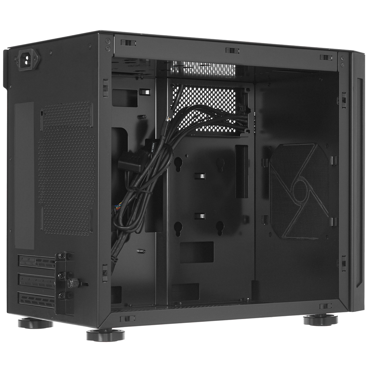 Корпус Lian Li PC-TU150, m-ITX, m-ITX, Black, 1x3.5"/2x2.5", 2xUSB3.0, USB-C,
