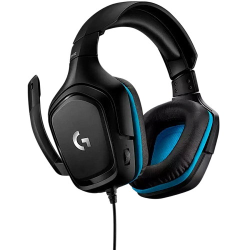 Гарнитура игровая Logitech G432 Gaming Headset Leatherette (M/N: A00090/A00092)