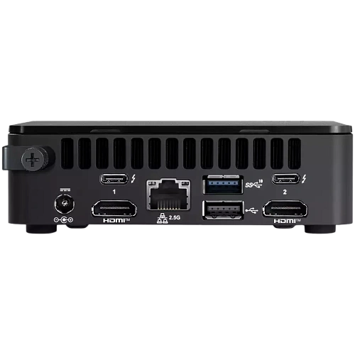 ASUS NUC 13 Pro Kit NUC13ANKi7, Core i7-1360P Processor, 4xUSB, M.2 22x80 NVMe; 22x42 SATA, 2,5Gbe LAN, 2xHDMI, 2x Thunderbolt 4 (USB-C+DP), no cord, single unit, EAN:5032037267465