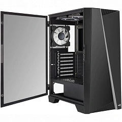 Корпус AeroCool Mirage-G-BK-v2, Midi Tower, ATX, Black, 2x3.5"/3x2.5", USB, 2xUSB3.0
