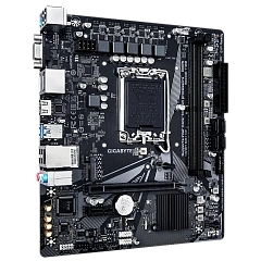 Матплата Gigabyte H610M S2H V2, iH610, S1700, mATX, 2DDR-5, PCI-Ex16, 4SATA,1xM.2,HDMI,2DP,VGA,12USB