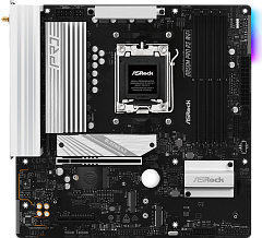 Матплата ASRock B850M PRO-A WIFI, AM5, mATX, 4DDR-5, 1xPCI-Ex16, 4SATA, 3xM.2, HDMI, DP, 17USB