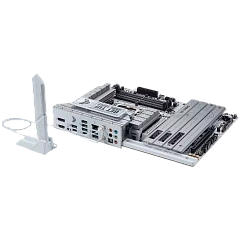 ASUS Main Board Desktop LGA1851 Intel Z890 Chipset 4 x DIMM slots, max. 256GB, DDR5 1 x DisplayPort 1 x HDMI 1 x Wi-Fi module 4 x M.2 slots 4 x SATA ATX Form Factor