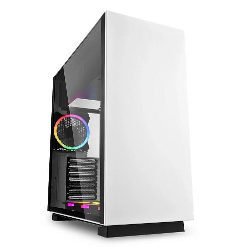 Корпус ПК без БП Sharkoon PURE STEEL RGB Wh