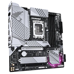 Матплата Gigabyte B760M Aorus Elite WiFi6E Gen5, iB760,S1700,mATX,4DDR-5,4SATA,2xM.2,HDMI,DP,16USB