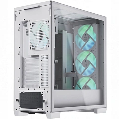 Корпус AeroCool APNX C1, Midi Tower, ATX, White, 3x3.5"/3x2.5", 2xUSB3.0, USB-C