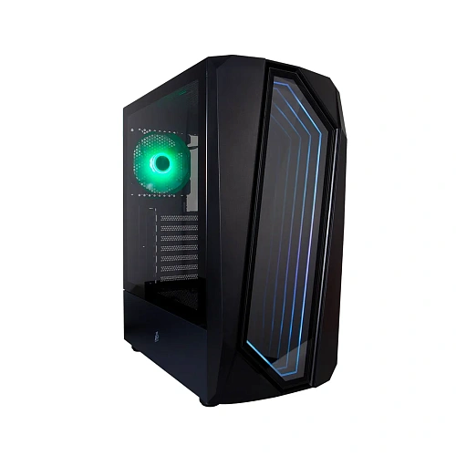 Корпус 1Stplayer Infinite Space IS6, Midi Tower, ATX, Black, 2x3.5"/2x2.5", 3xUSB, RGB
