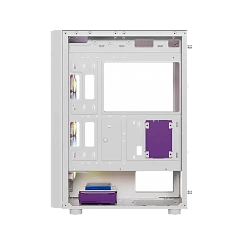 Корпус Wintek Andromeda PRO E306M-W TG, Midi Tower, ATX, White, 2x2.5"/1x3.5", 3xUSB, RGB